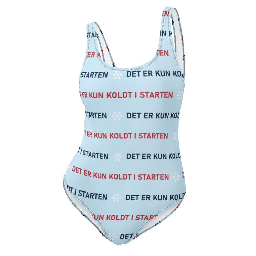 Kun koldt i starten badedragt forfra
