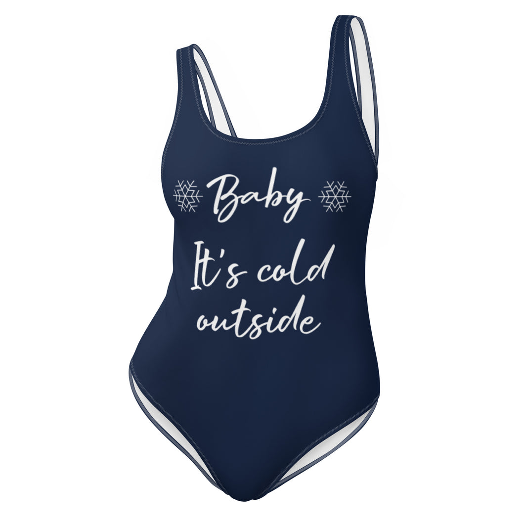 Baby it's cold outside badedragt